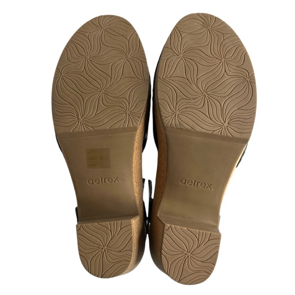 Aetrex Finley Closed Toe Heel Black Size 7 NEW - Picture 14 of 16